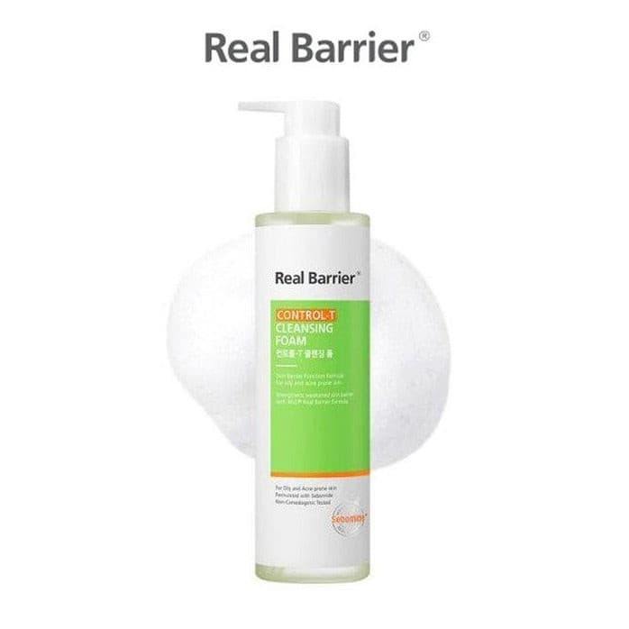Real Barrier Control T Cleansing Foam 190ml Korean skincare Kbeauty Cosmetics
