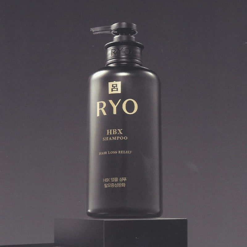 RYO HBX Shampoo Scalp Hairpack Hair Loss Relief Set.
