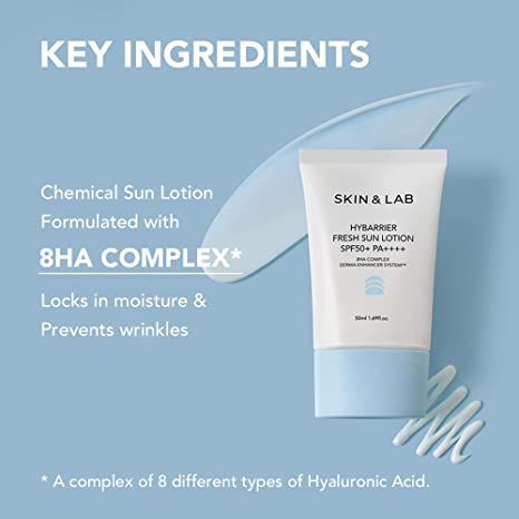 SKIN&LAB Hybarrier Fresh Sun Lotion SPF50+ PA++++ 50ml.