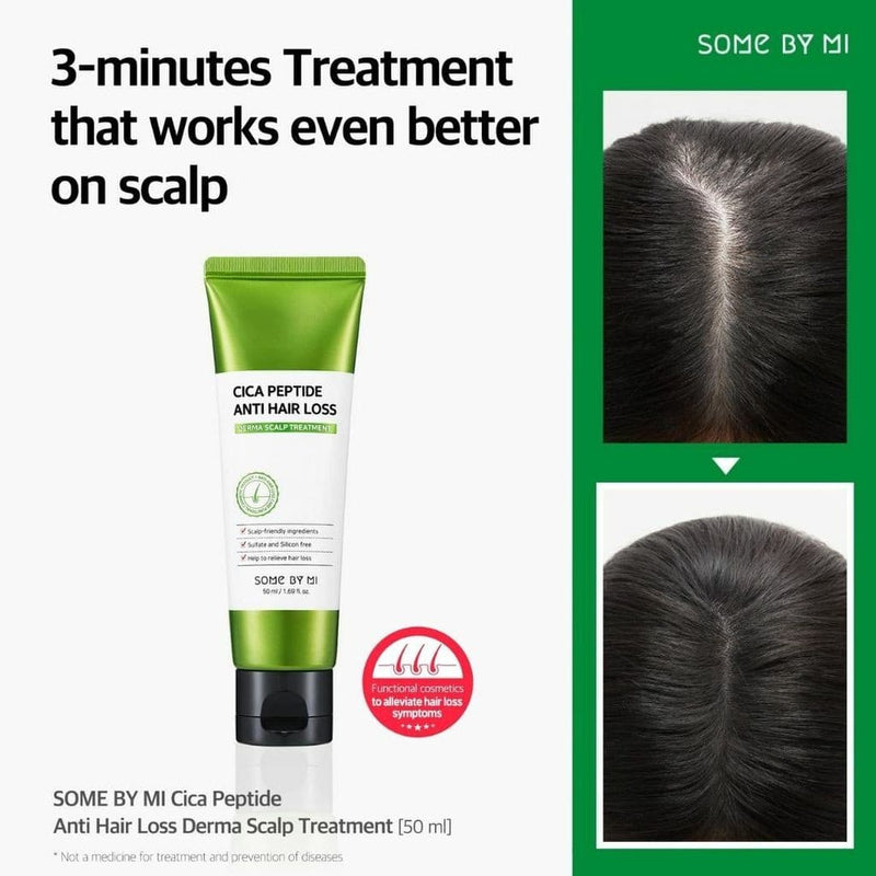 SOME BY MI Cica Peptide Anti Hair Loss Derma Scalp Treatment 50ml.
