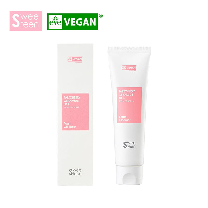 SWEETEEN Tartcherry Ceramide Hya Foam Cleanser 150ml.