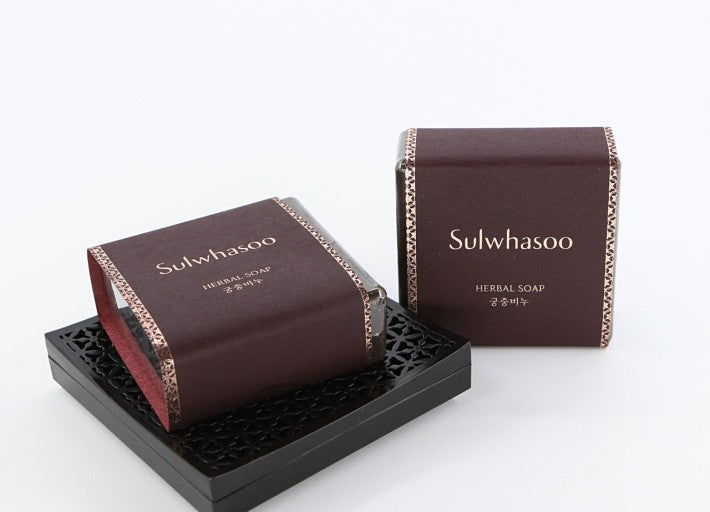 סבון צמחי Sulwhasoo 100g x 2ea סט טיפוח עור קוריאני Kbeauty קוסמטיקה