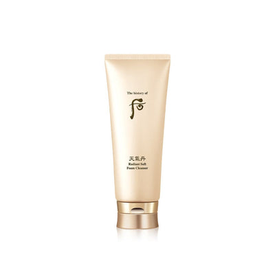THE HISTORY OF WHOO Radiant Soft Foam Cleanser 150ml.