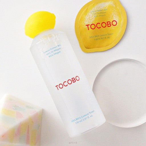 TOCOBO AHA BHA Lemon Toner 150ml.