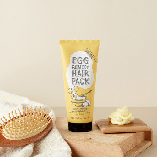 TOO COOL FOR SCHOOL Egg Remedy Hair Pack 200g.