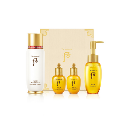 THE HISTORY OF WHOO Bichup First Moisture Antiaging Essence Set.