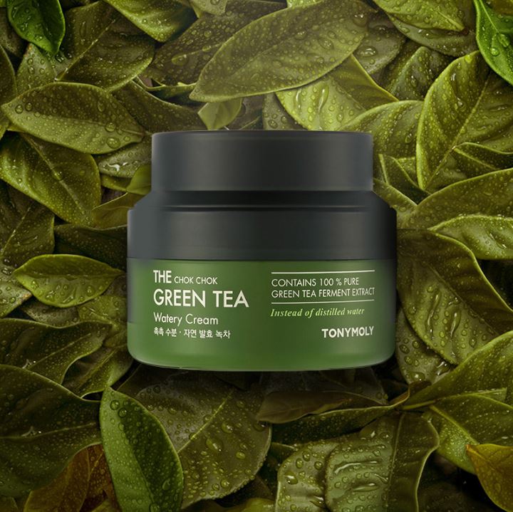 Crème Hydratante TONYMOLY Chok Chok Green Tea Watery Cream - 60 Ml - Fabriquée En Corée - NEUF