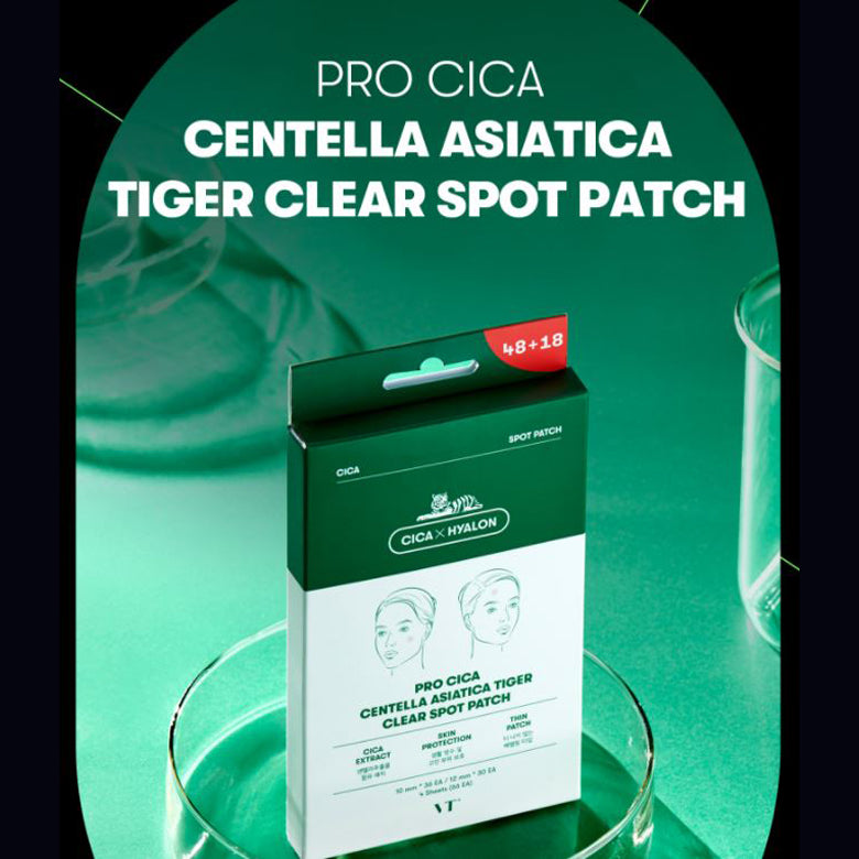 VT Pro Cica Centella Asiatica Tiger Clear Spot Patch 66ea.