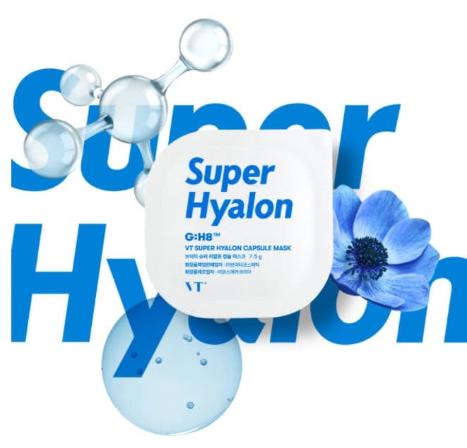 VT Cosmetics Super Hyalon Capsule Mask (10ea) Korean skincare Kbeauty Cosmetic