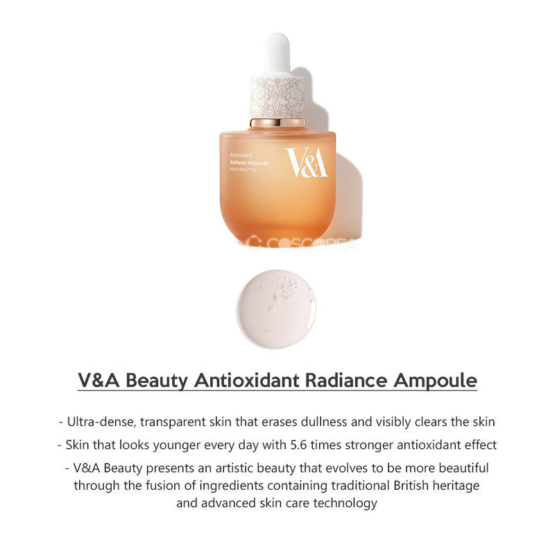 V&A Beauty Anti Oxidant Radiance Ampoule 50ml.