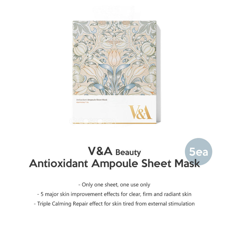 V&A Beauty Antioxidant Effect Sheet Mask 5ea.
