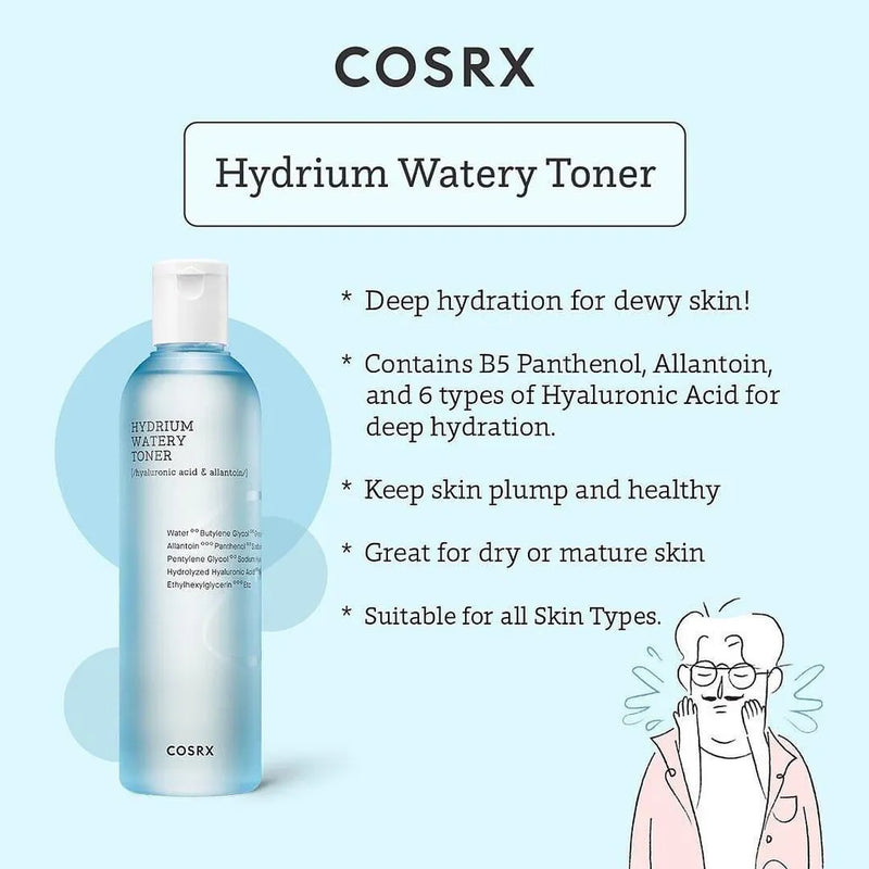 COSRX Hydrium Watery Toner 280ml.