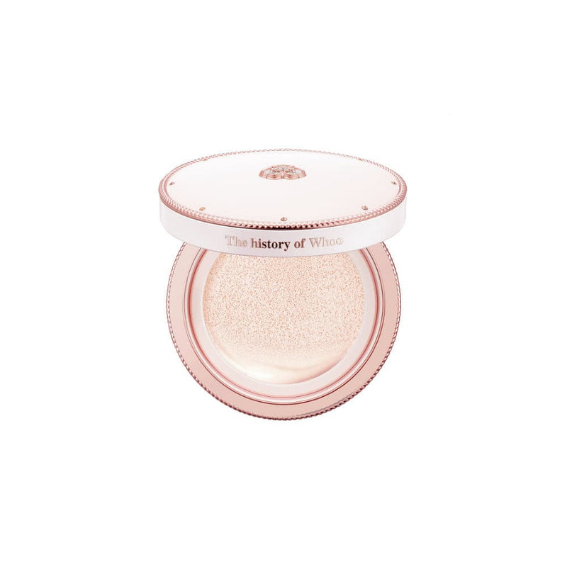 THE HISTORY OF WHOO Radiant White Tone Up Sun Cushion 13g + 13g (Refill).